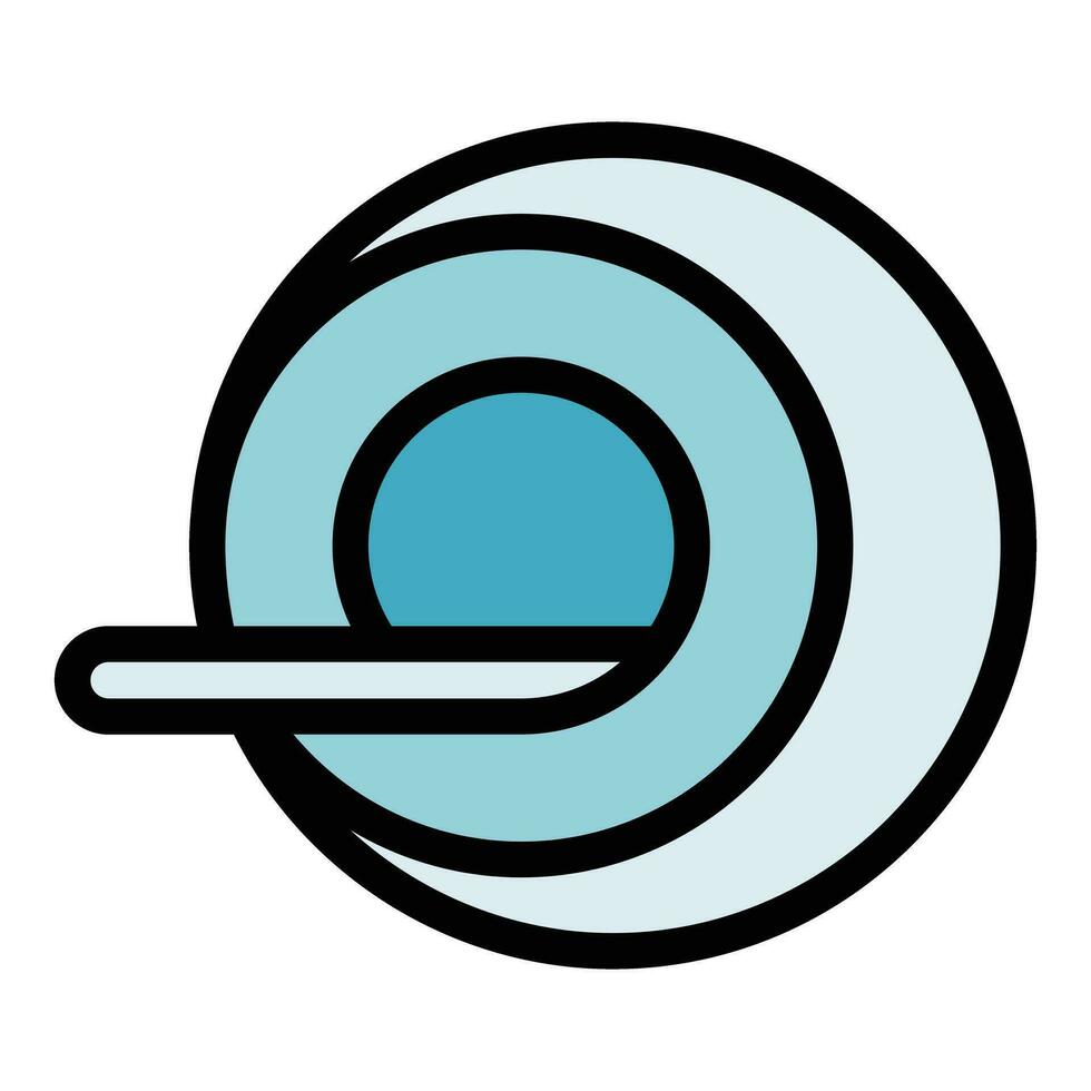 View mri icon vector flat