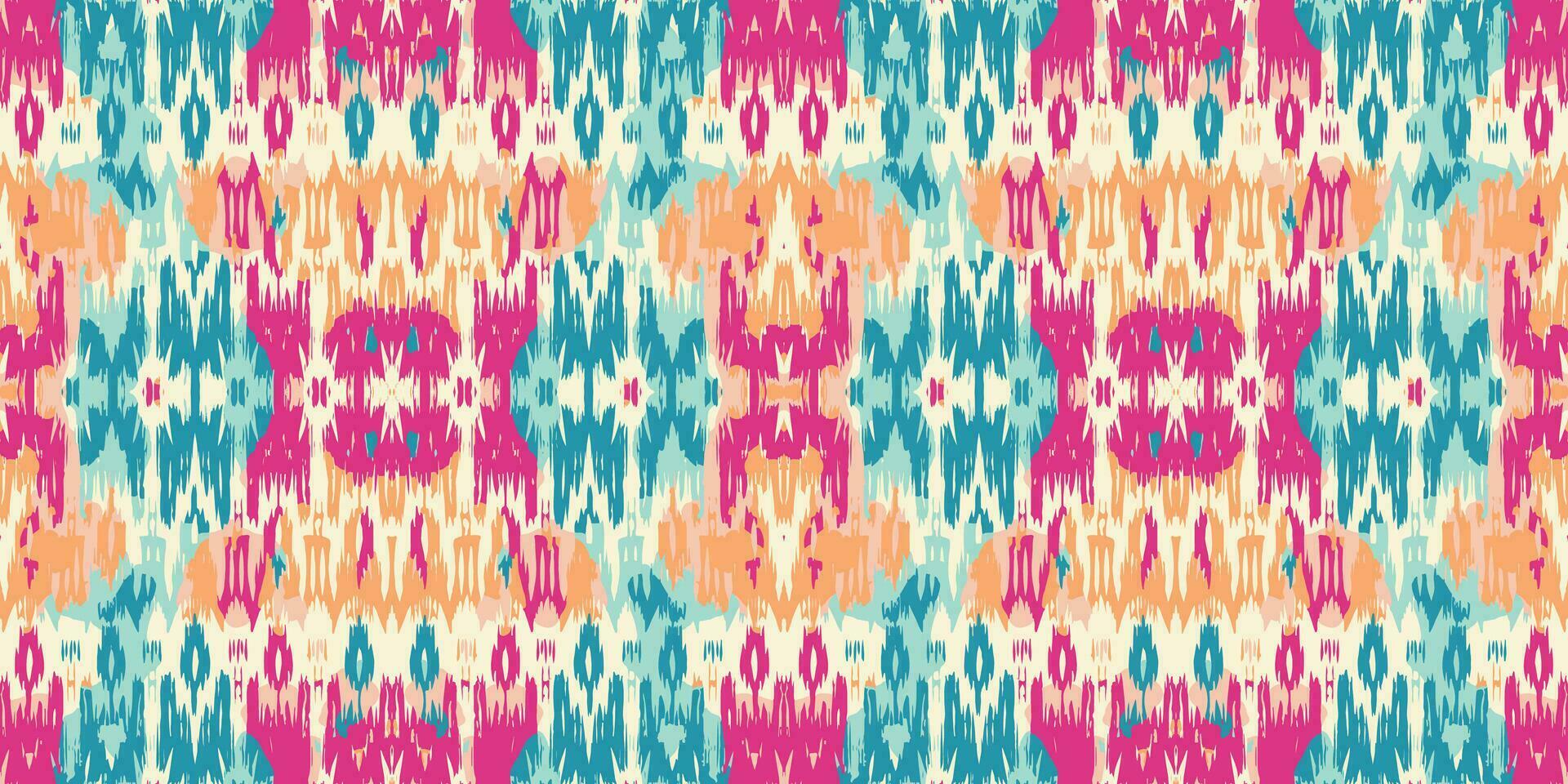 Seamless batik pattern,Seamless tribal batik pattern,and Seamless colorful pattern resemble ethnic boho, Aztec,and ikat styles.designed for use in wallpaper,fabric,curtain,carpet,Batik Embroidery vector