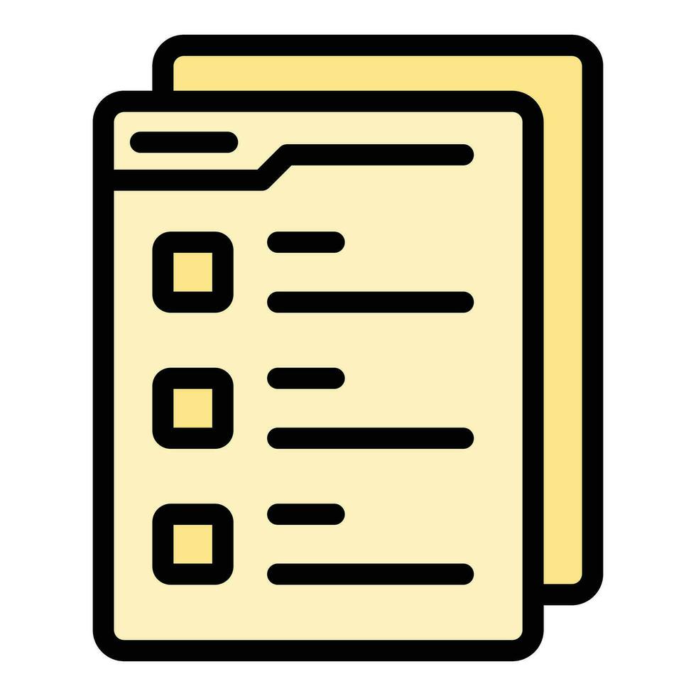 User folder icon vector flat