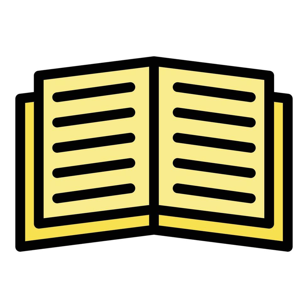 Digital book icon vector flat