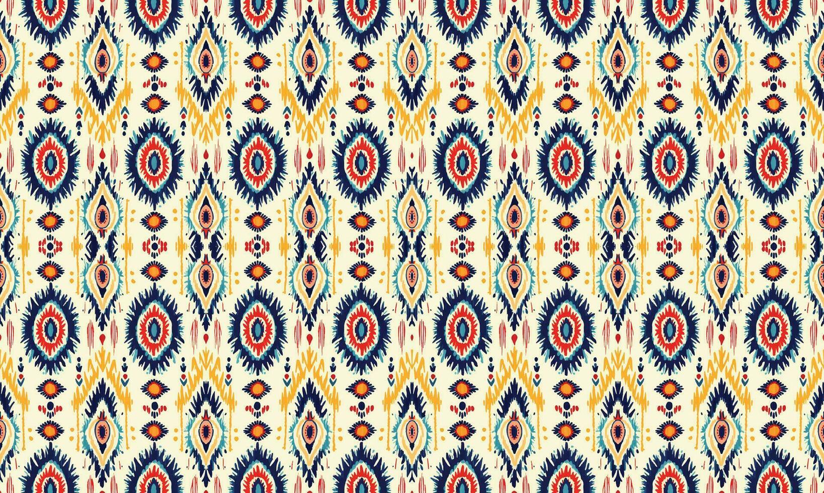 Seamless batik pattern,Seamless tribal batik pattern,and Seamless colorful pattern resemble ethnic boho, Aztec,and ikat styles.designed for use in wallpaper,fabric,curtain,carpet,Batik Embroidery vector