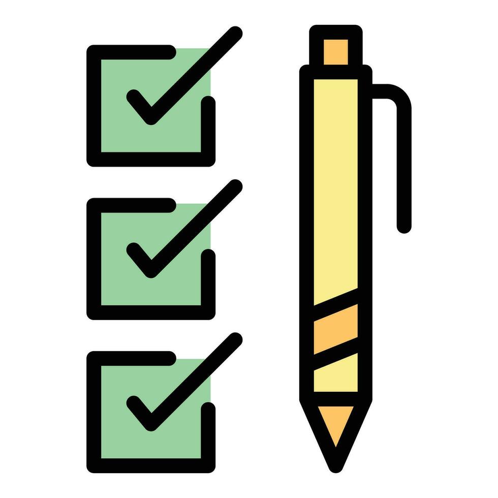 Writing benchmark icon vector flat 27151144 Vector Art at Vecteezy