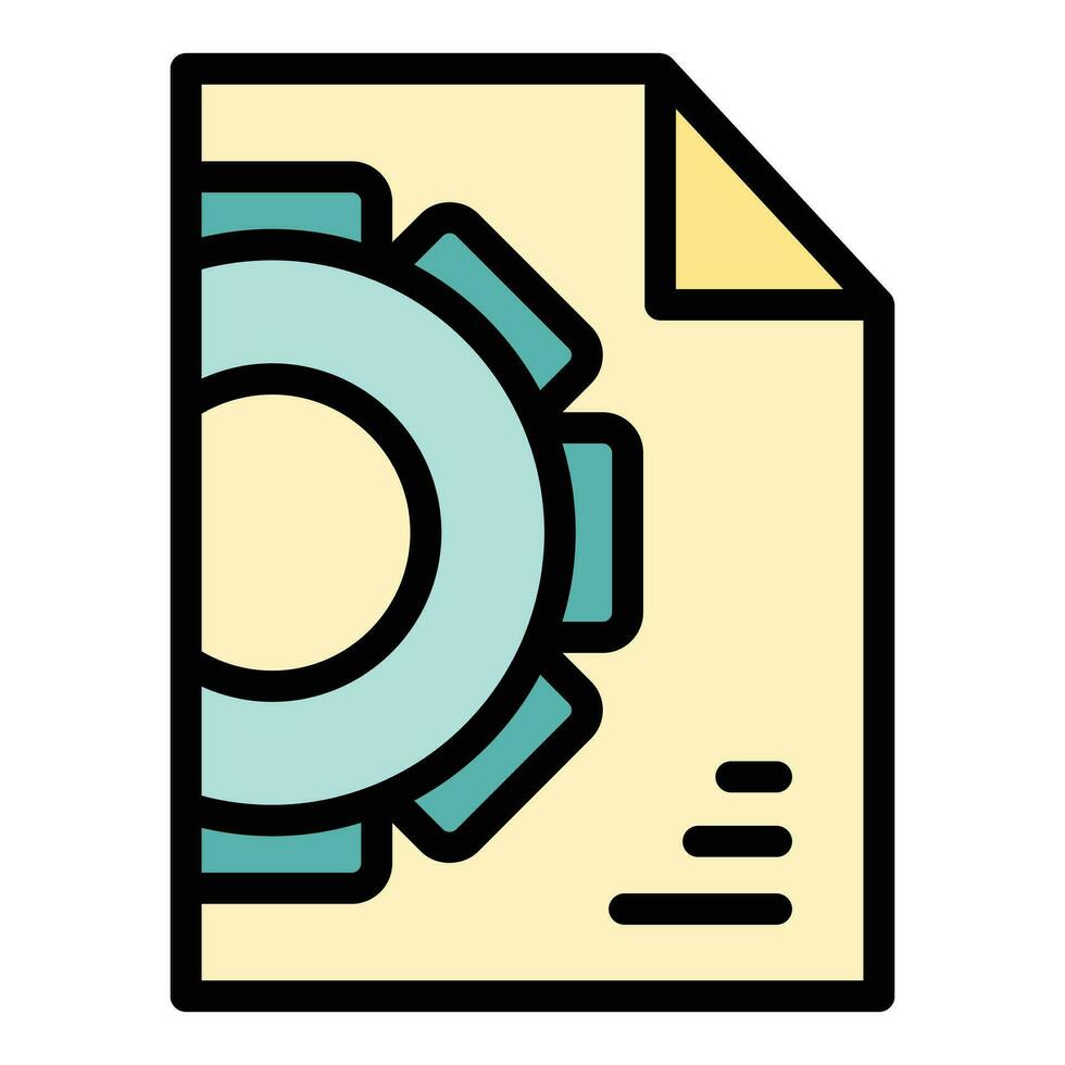 Register document icon vector flat