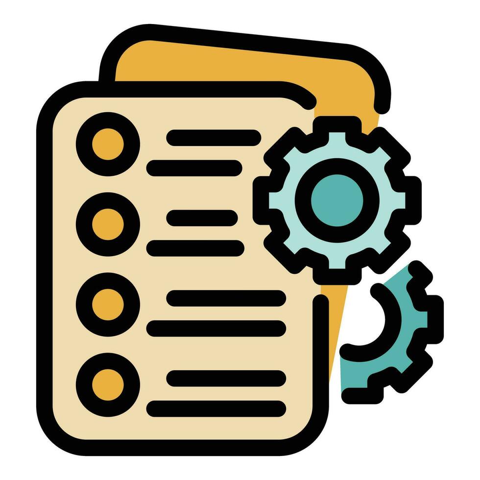 System vacancy icon vector flat