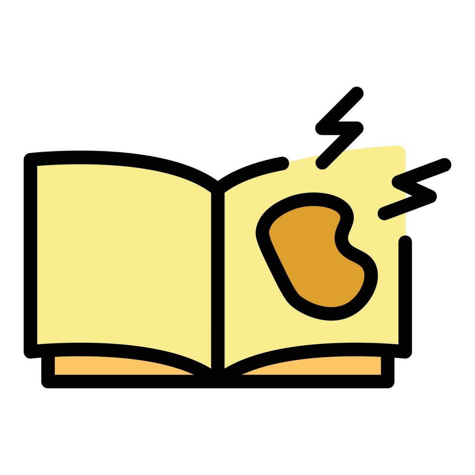 Reading bully icon vector flat