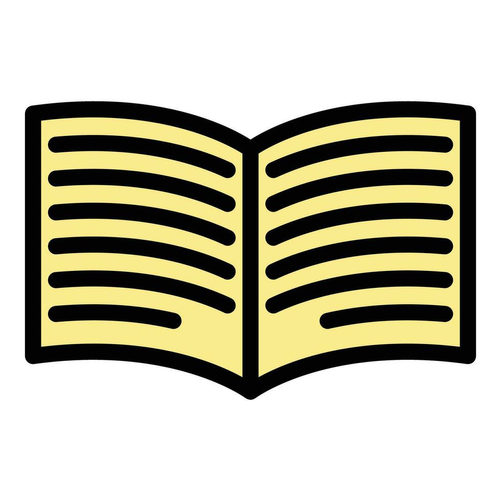 Digital book innovation icon vector flat