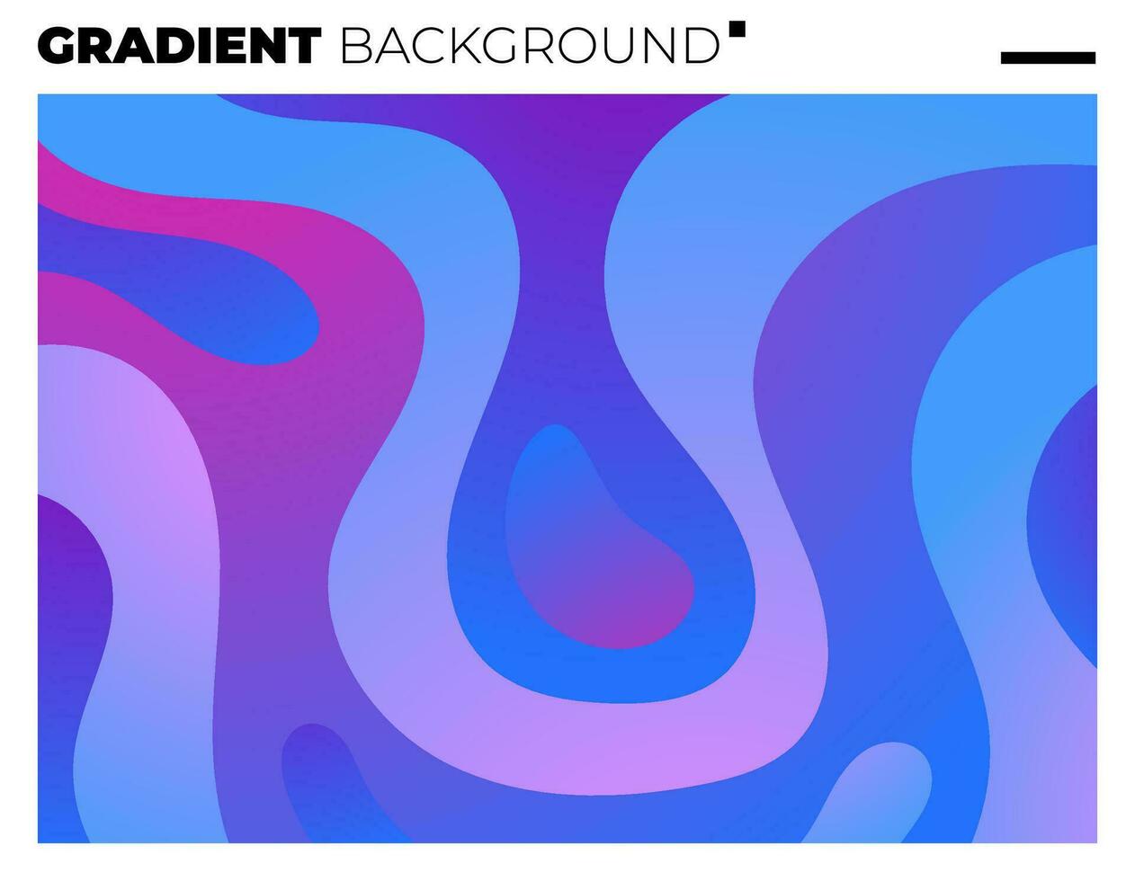 Gradient Smooth and Vibrant Color Background for Cover, Poster, Magazine, Book. vector
