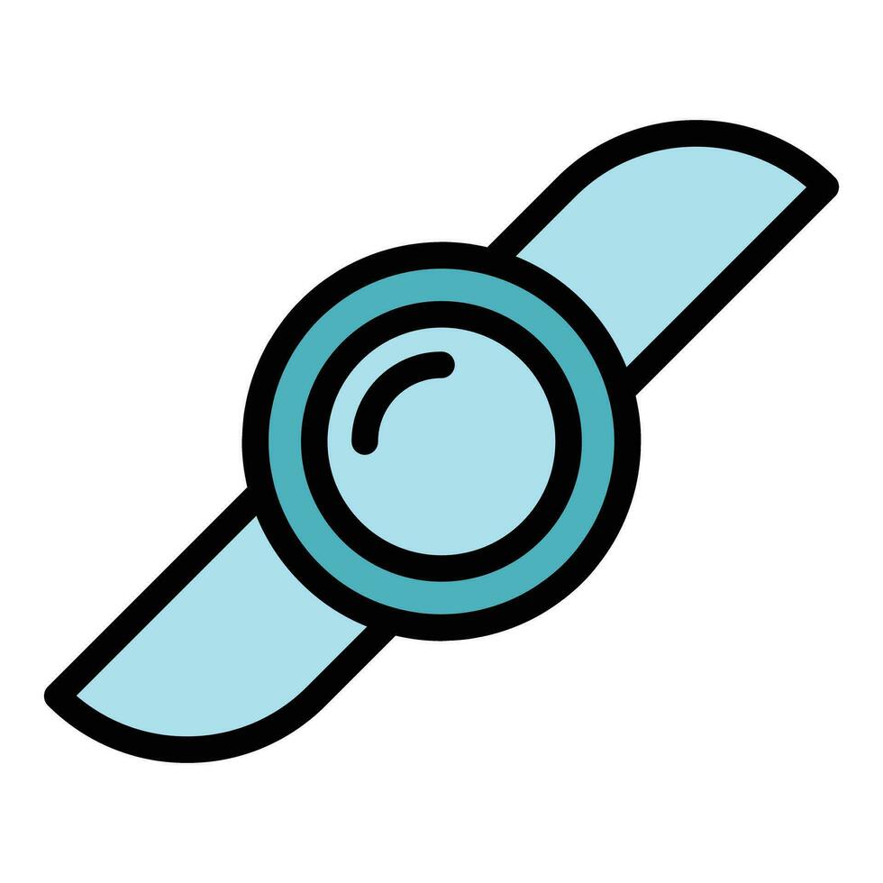 Copter propeller icon vector flat