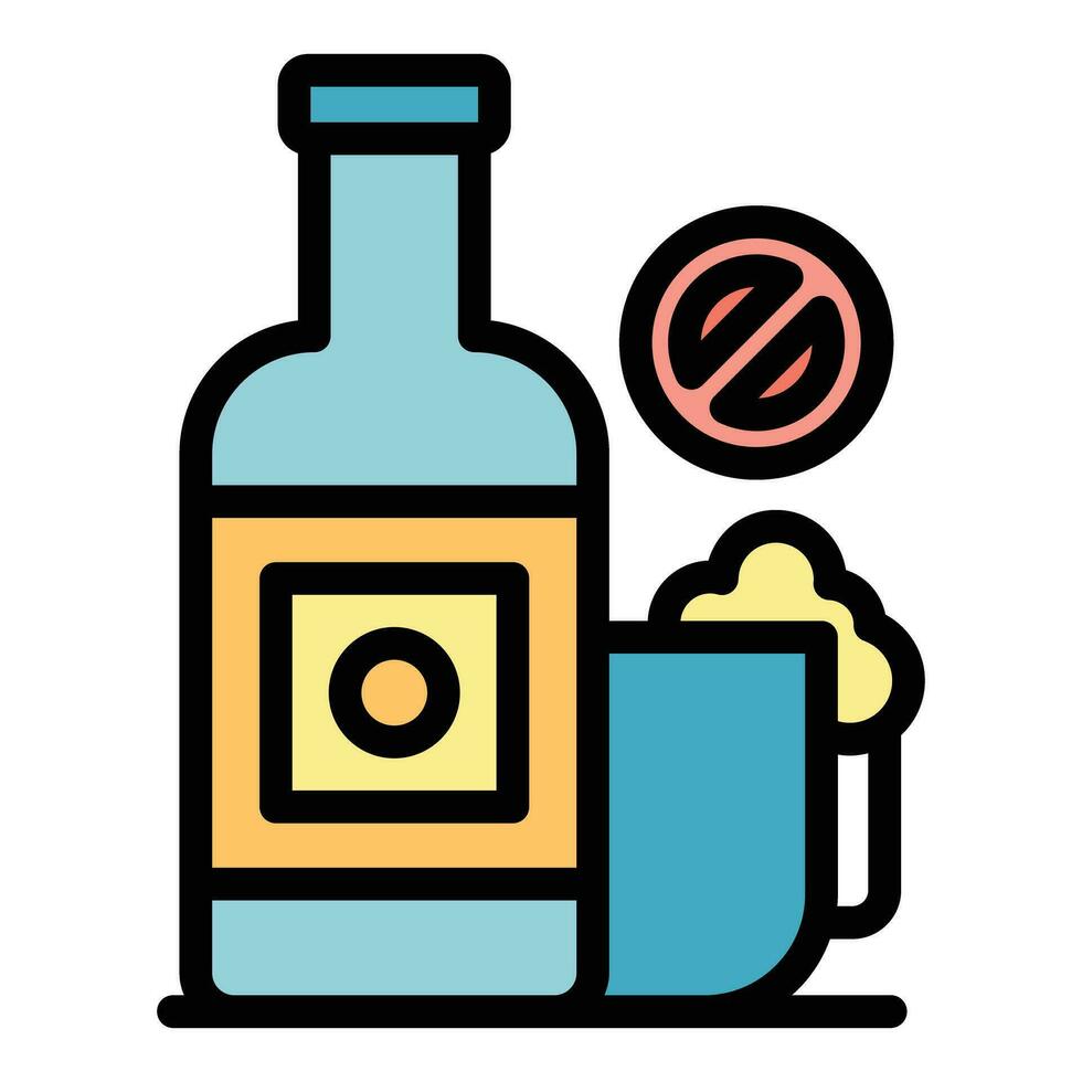 Gluten free drink icon vector flat