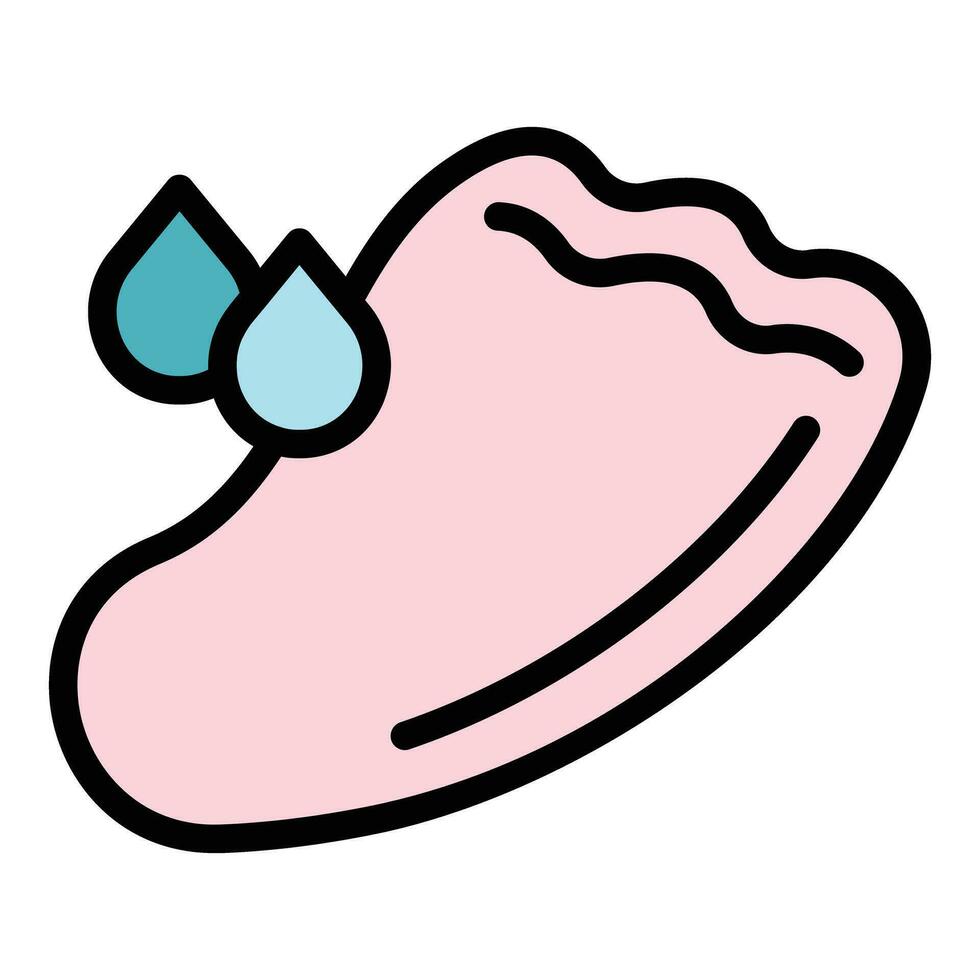Face spa treatment icon vector flat