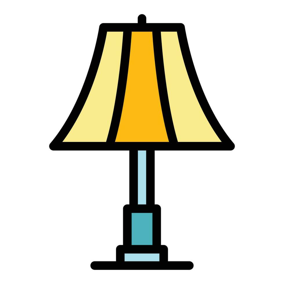 Lampshade icon vector flat