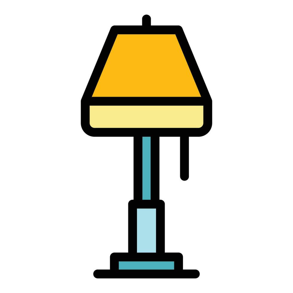 Reading light icon vector flat