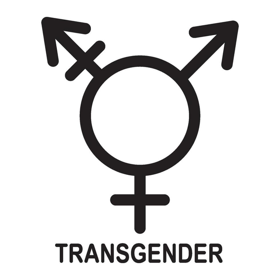 gender symbol icon vector