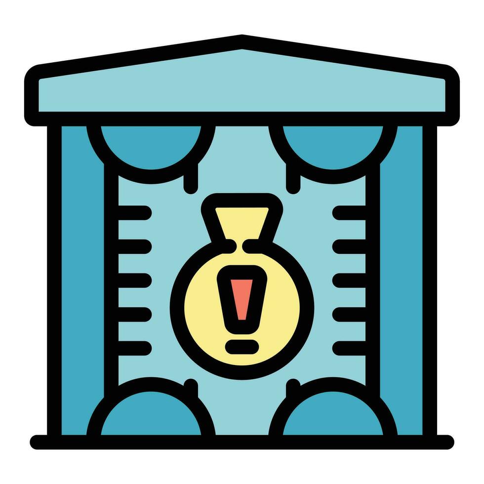 Use disclaimer icon vector flat