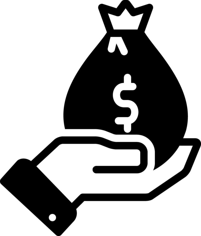 solid icon for contribution vector