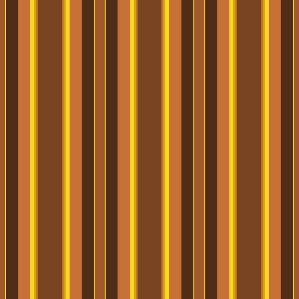 a striped seamless pattern in brown and yellow. suitable for home walls, book covers, invitation covers, and fabrics vector