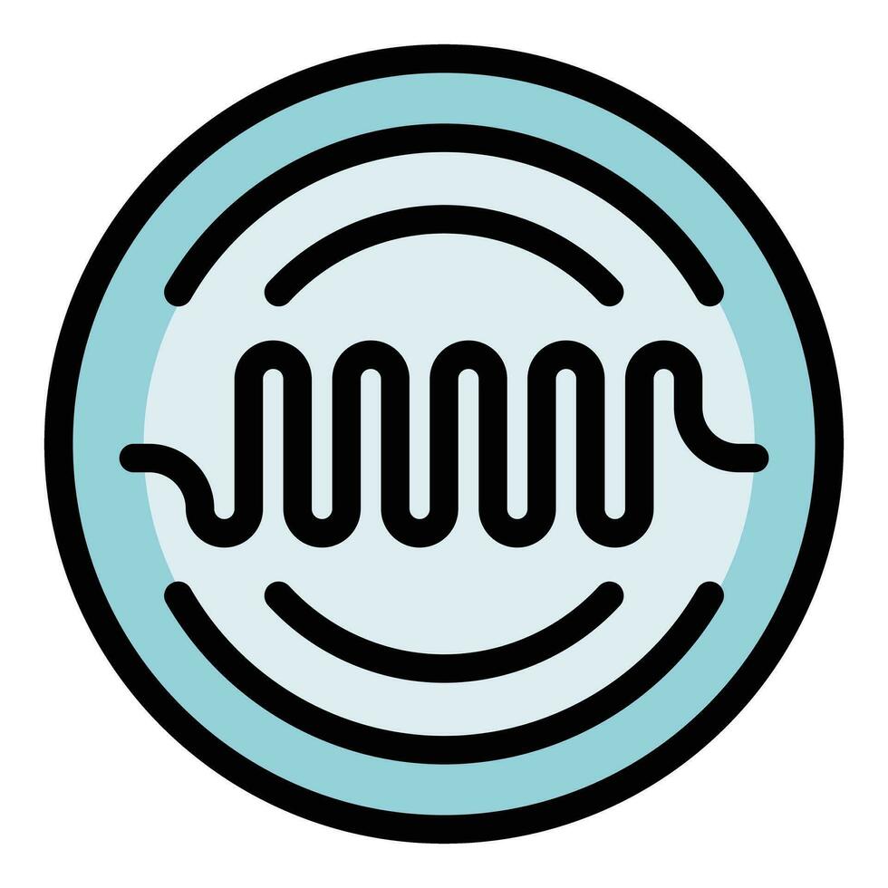 Nurse mri icon vector flat