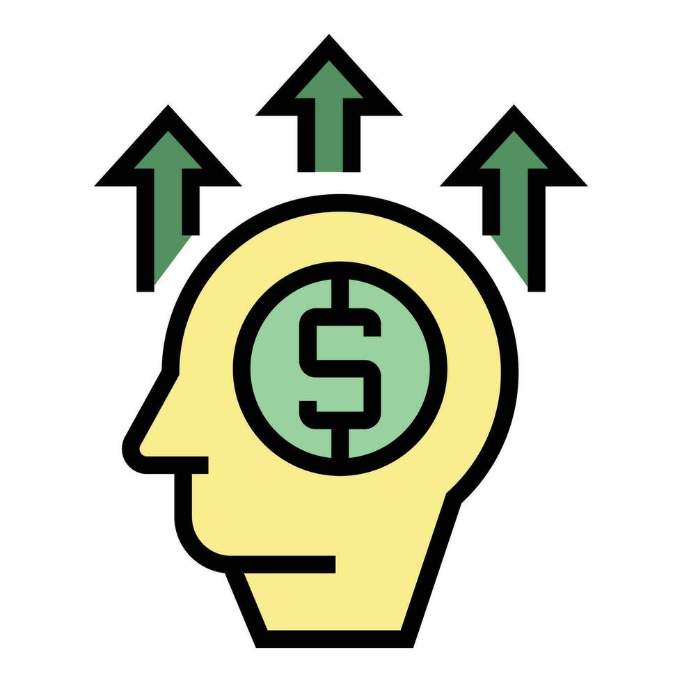 Business speaker icon vector flat