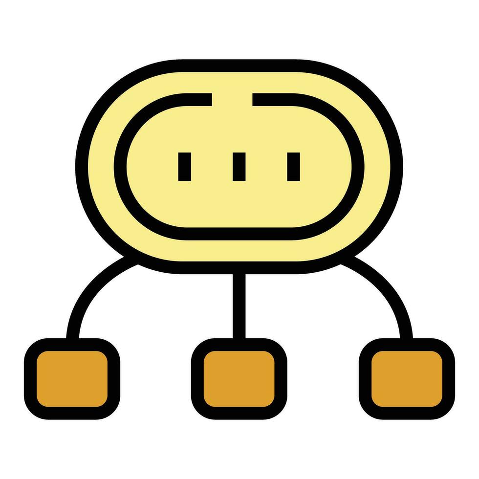 Speaker scheme icon vector flat
