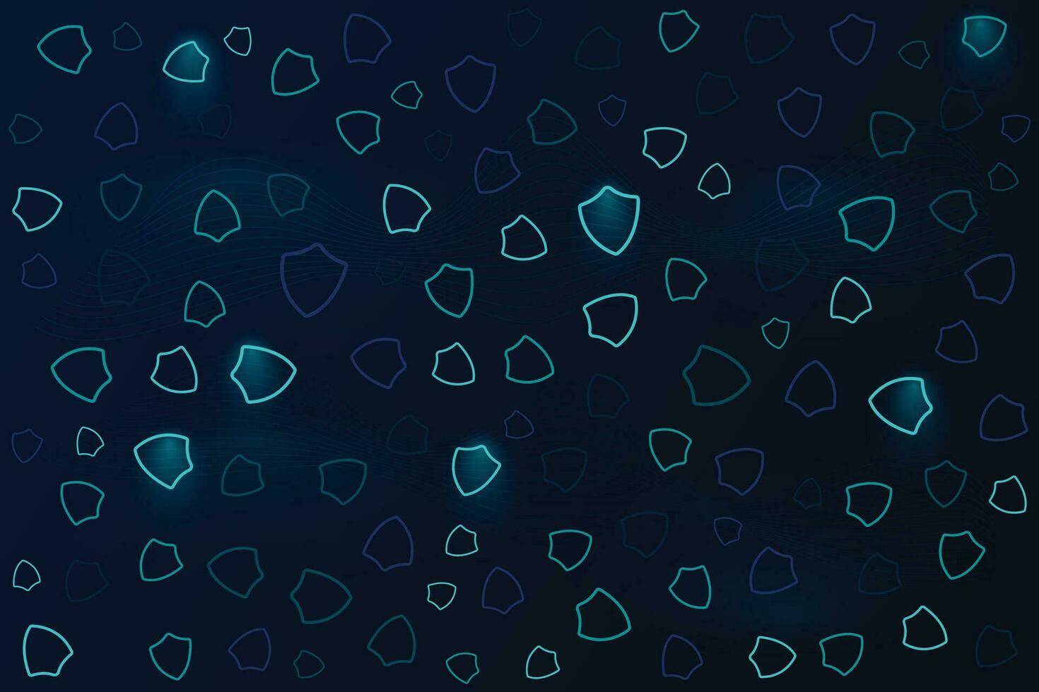 Cyber security modern internet browsing meadow pattern with lighting effect in the dark background vector