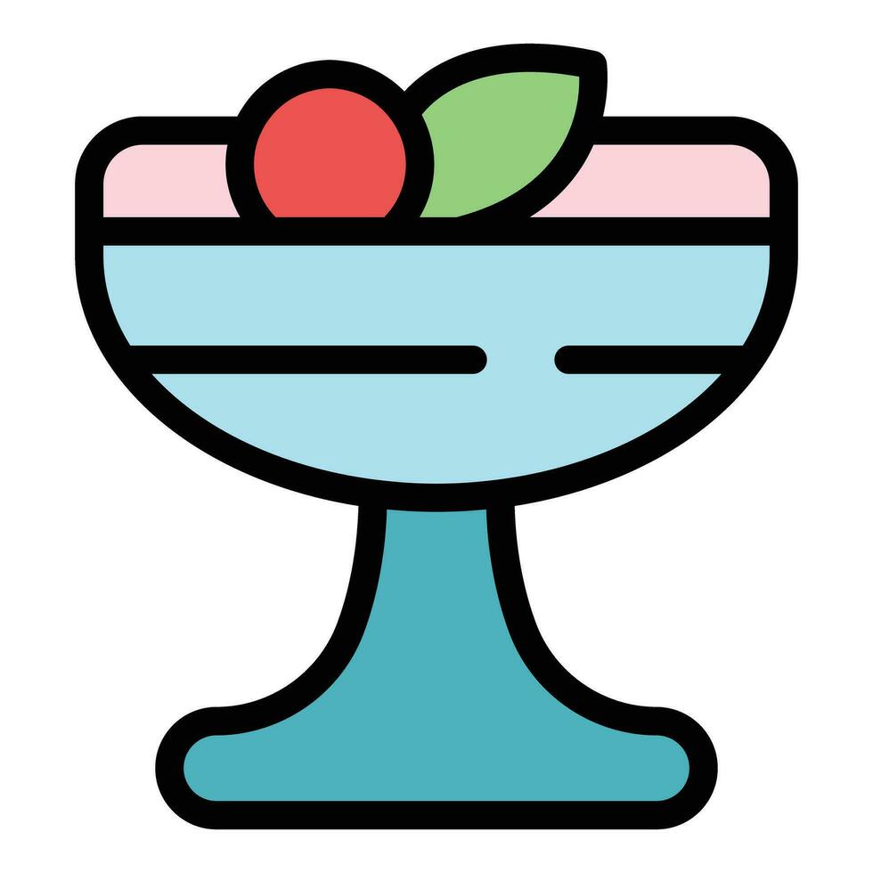 Jelly icon vector flat