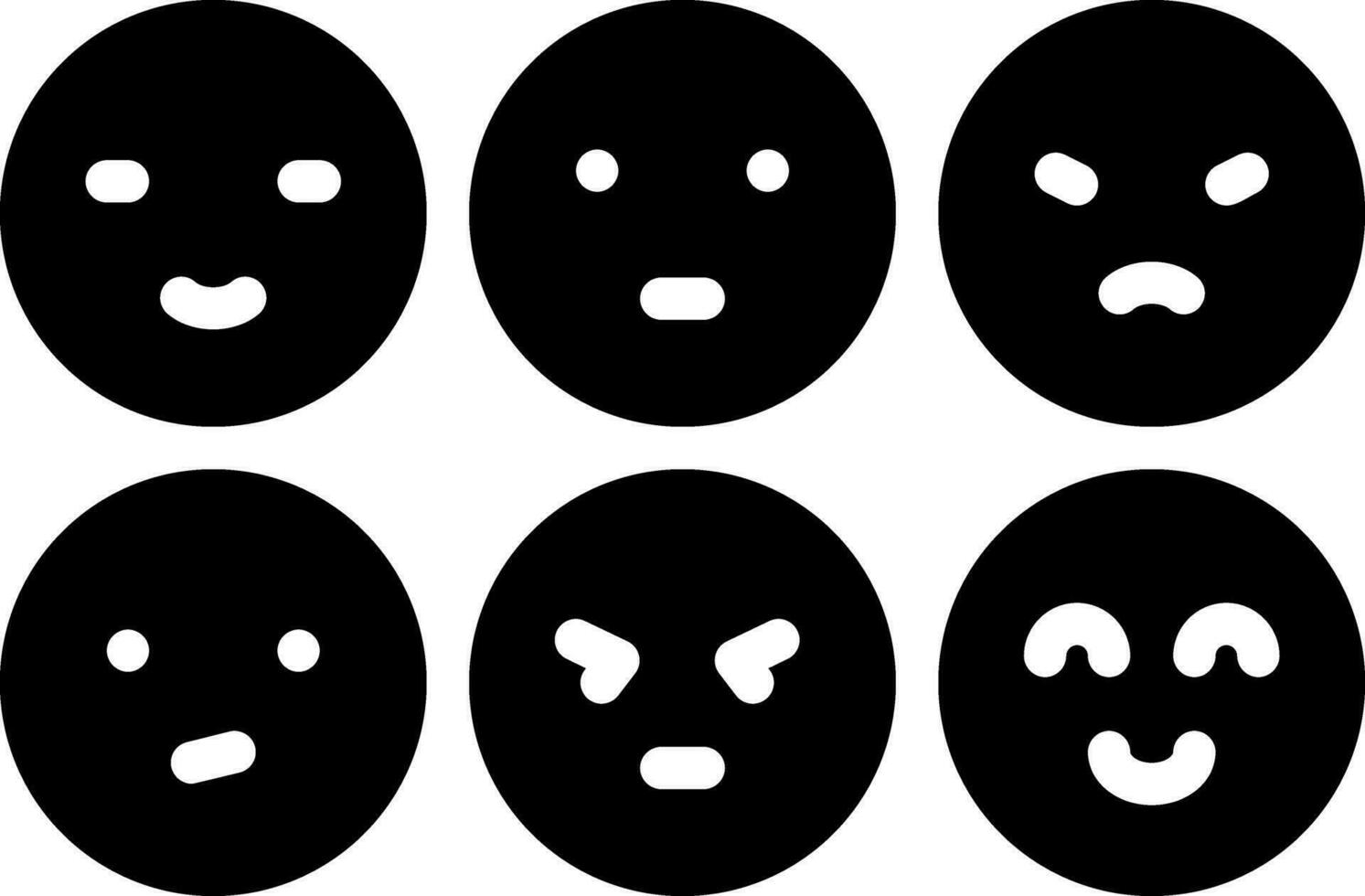 solid icon for differently vector