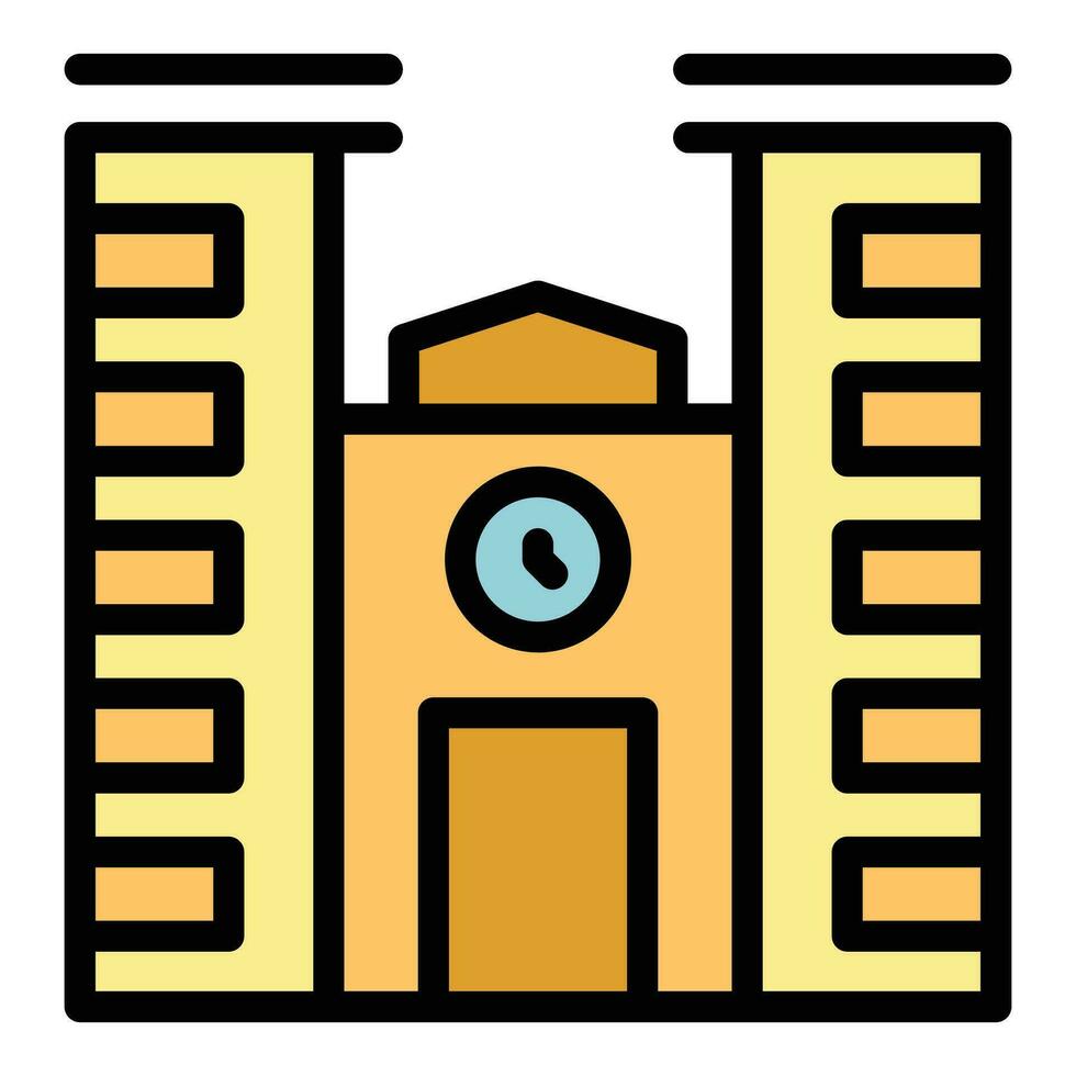 University department icon vector flat