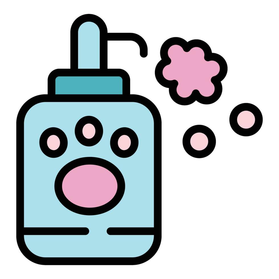 Soap pet icon vector flat