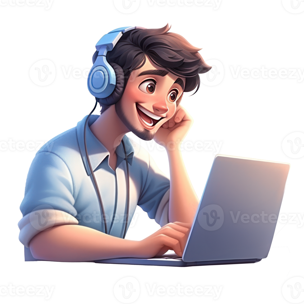 Call center people working wearing headsets with laptop, microphones, talking to customers. Customer support help, hotline operators consult service, global online technical support. png