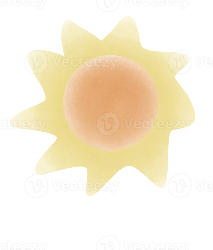 Sun in the sky png