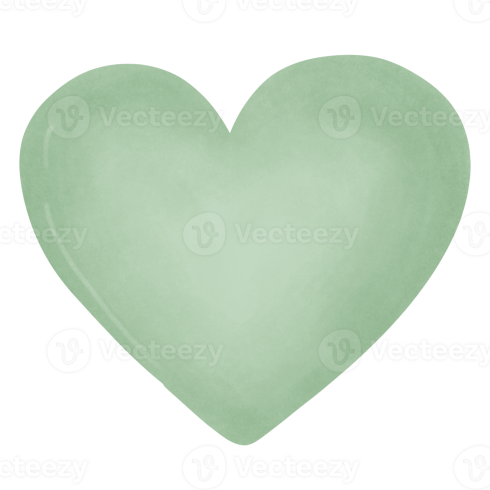 Cute heart in the world png