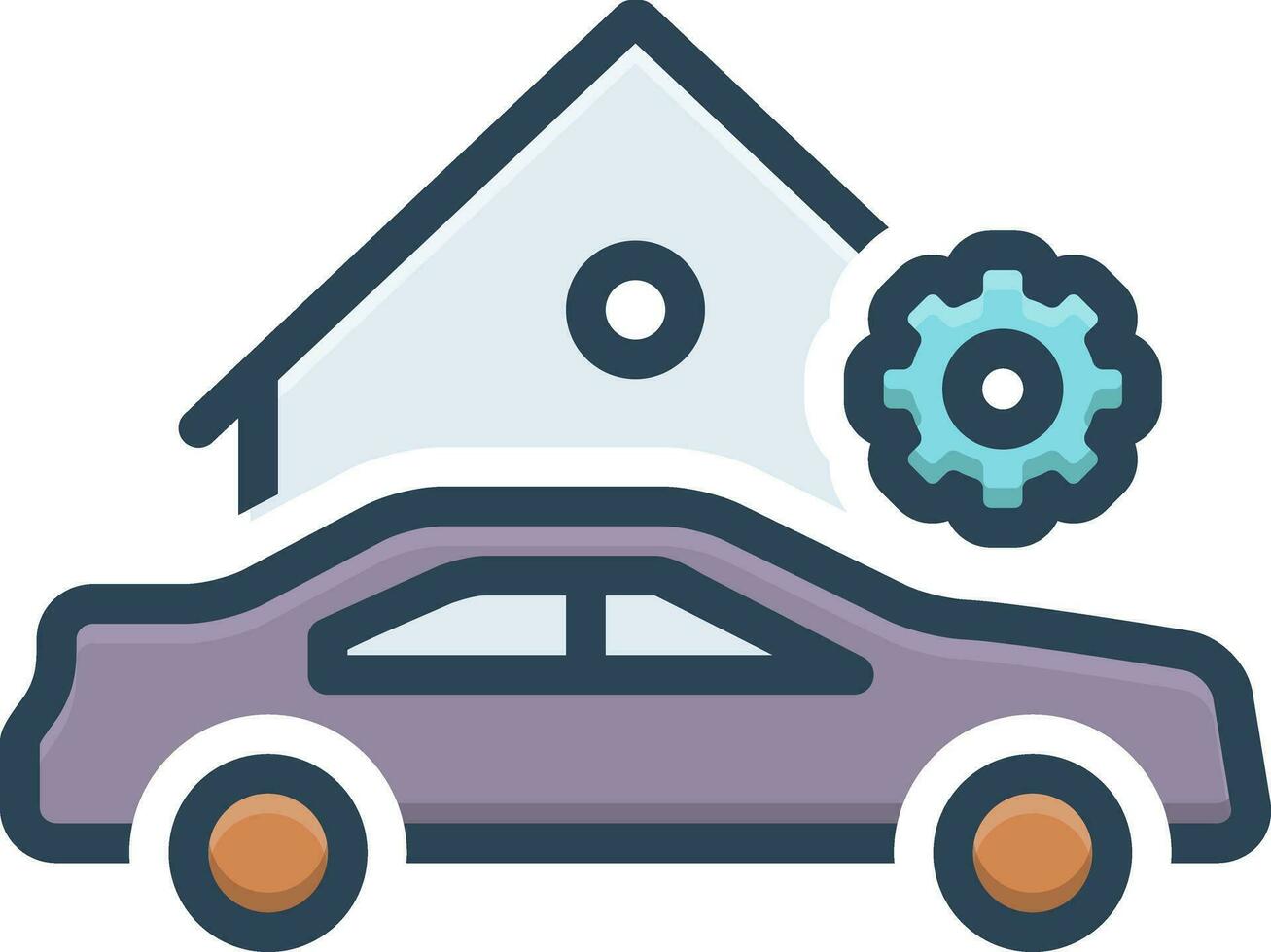 color icon for workshop vector