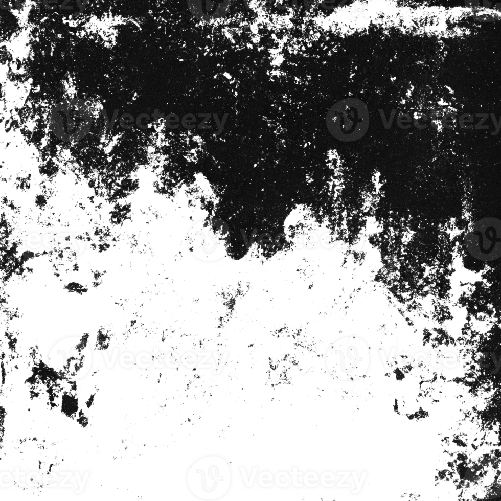 Rustic grunge texture with grain and stains. Abstract noise background. PNG graphic illustration with transparent background.
