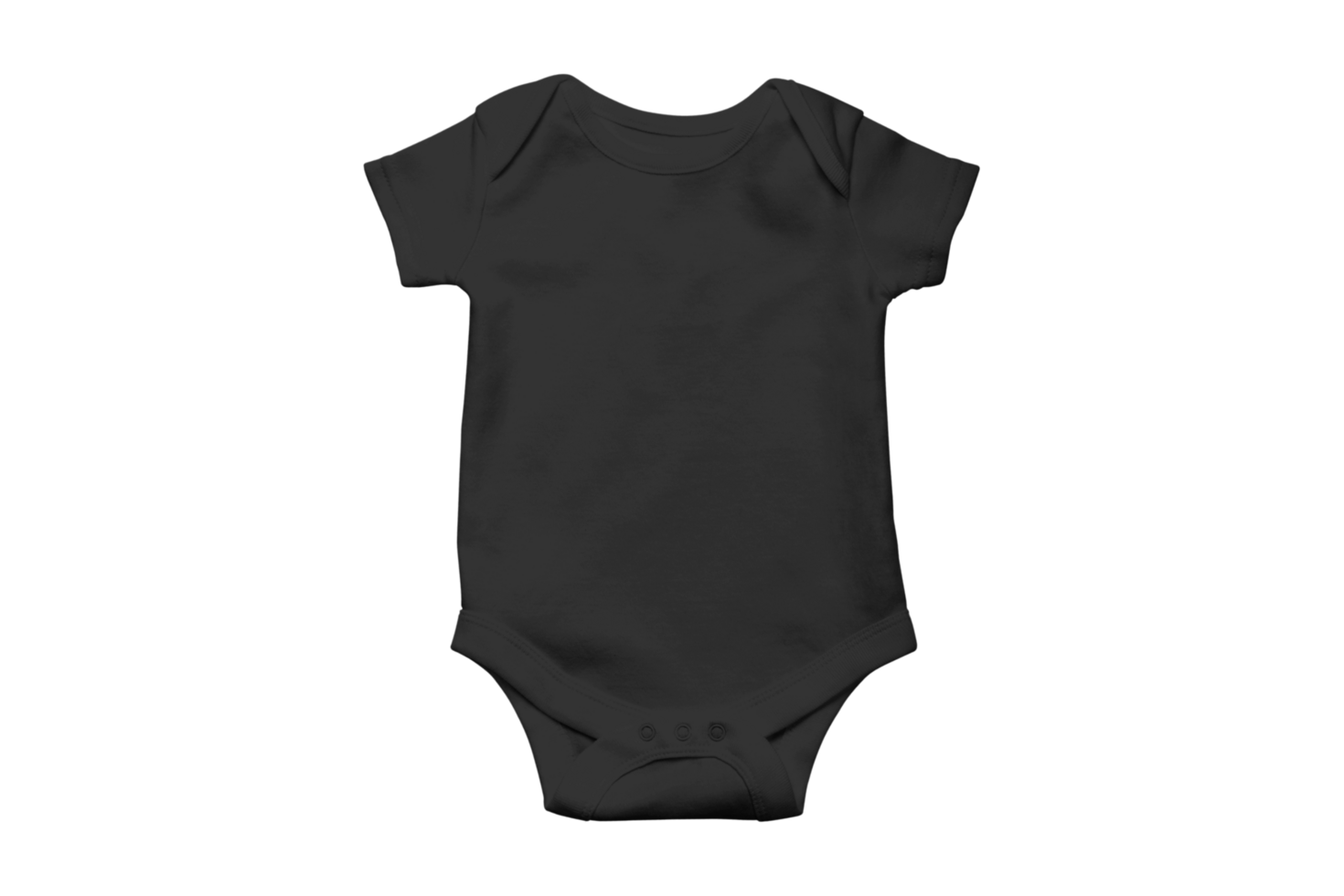 Vide noir bébé le maillot de corps isolé png