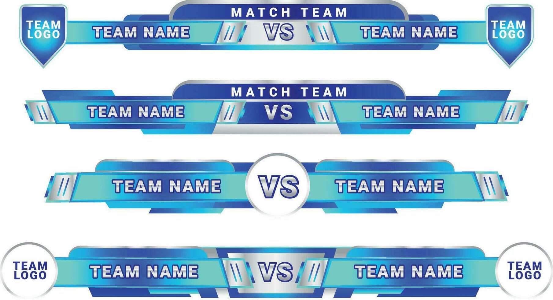 FREE VERSUS LOWER THIRD BOARD SOCCER SUPER BIG MATCH FOOTBALL TEAMS CHAMPIONSHIP BACKGROUND TEMPLATE vector