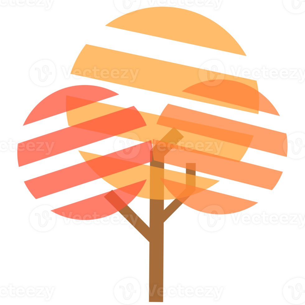 árvore elemento SVG png