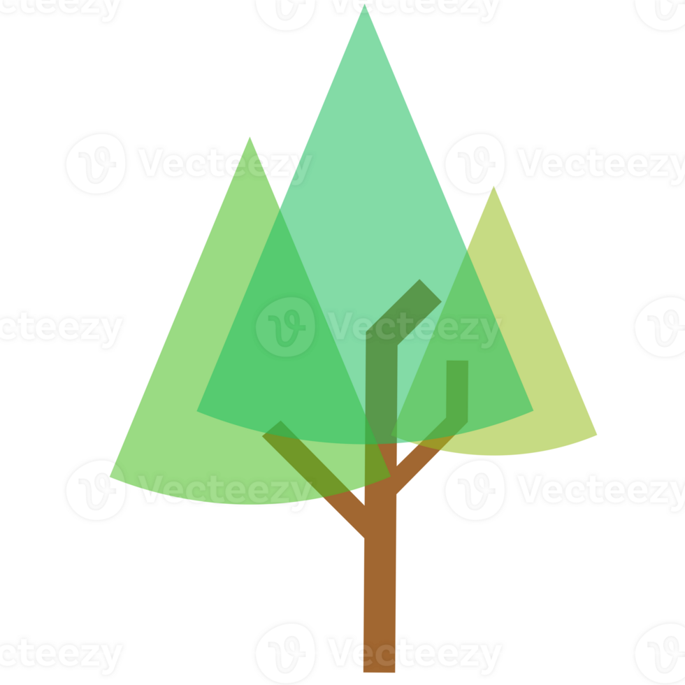 árbol elemento svg png