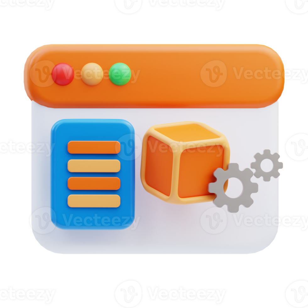 Setup 3D Illustration png