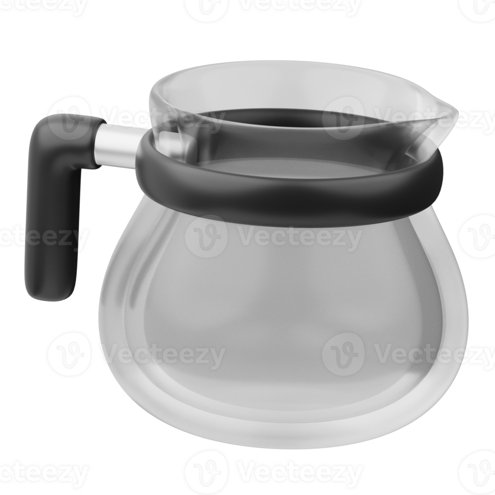Coffee pot 3D Illustration 27155999 PNG