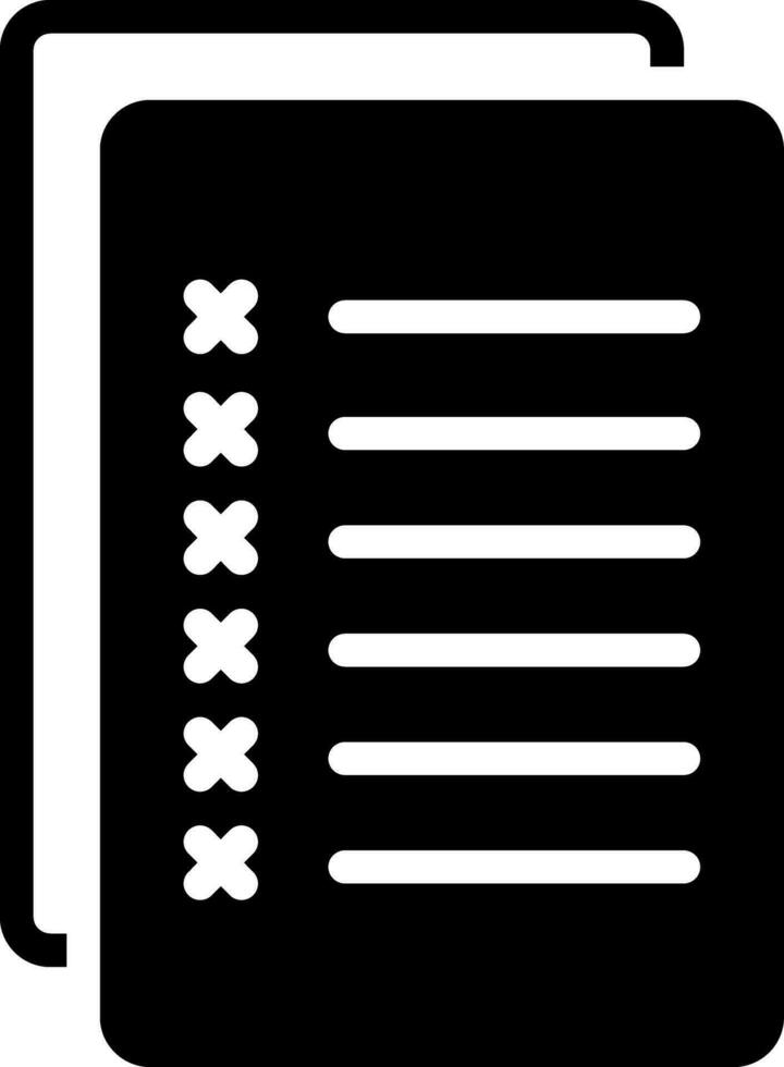 solid icon for mistake vector