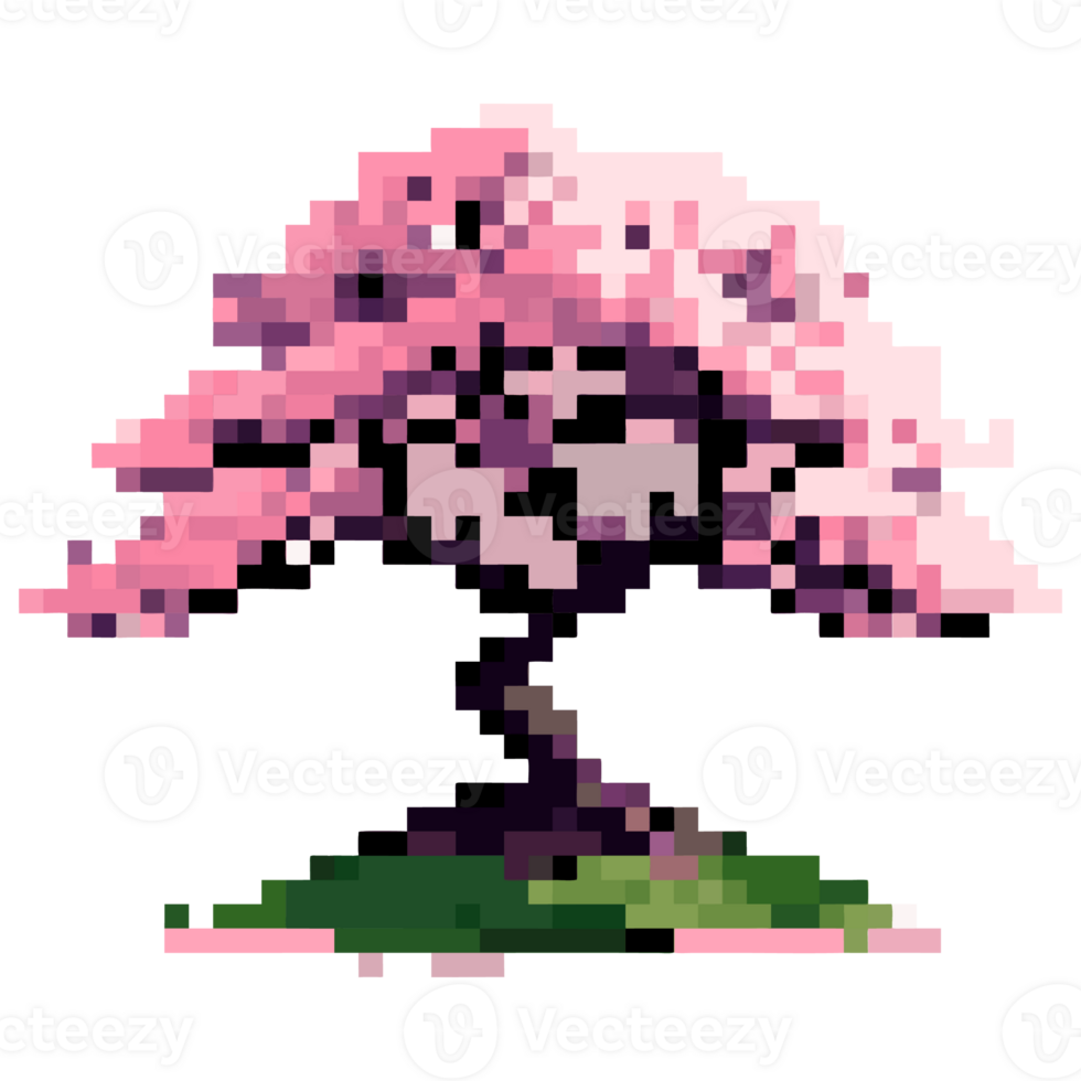 sakura tree pink png