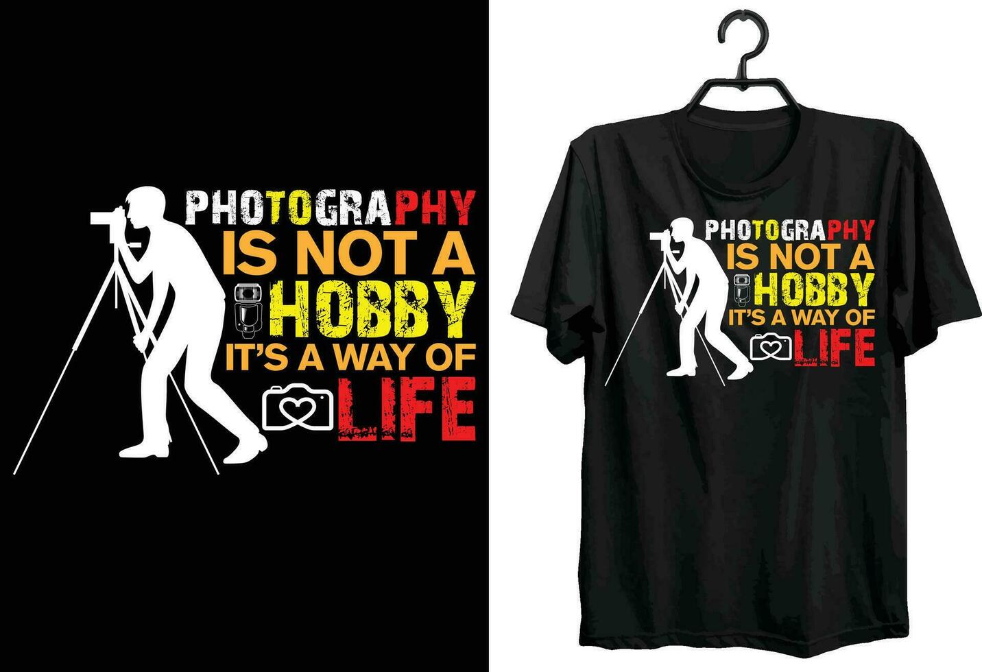 World Photography Day T-shirt Design. Funny gift Photographer t-shirt design. custom, typography, and vector t-shirt design
