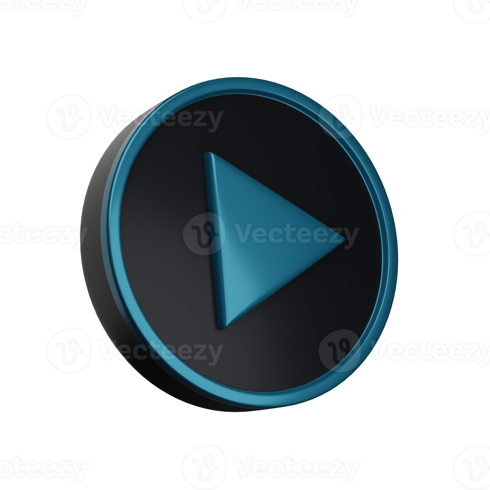 3d. Realistic video icon isolated on transparent background. 27156563 PNG