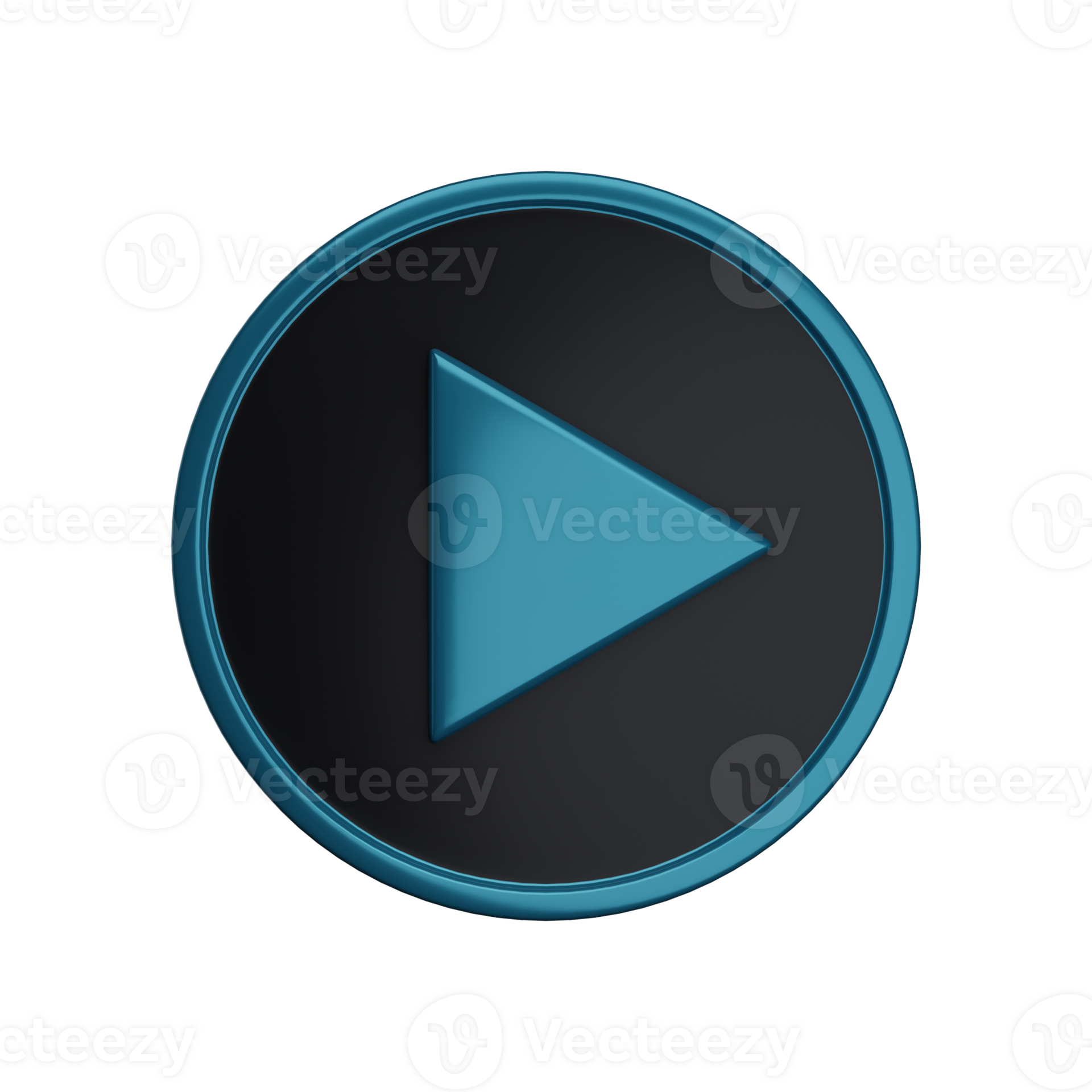 3d. Realistic video icon isolated on transparent background. 27156627 PNG