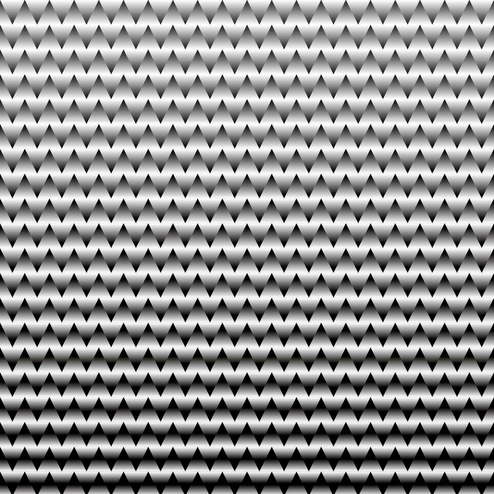 Geometric black triangle seamless pattern abstract background vector