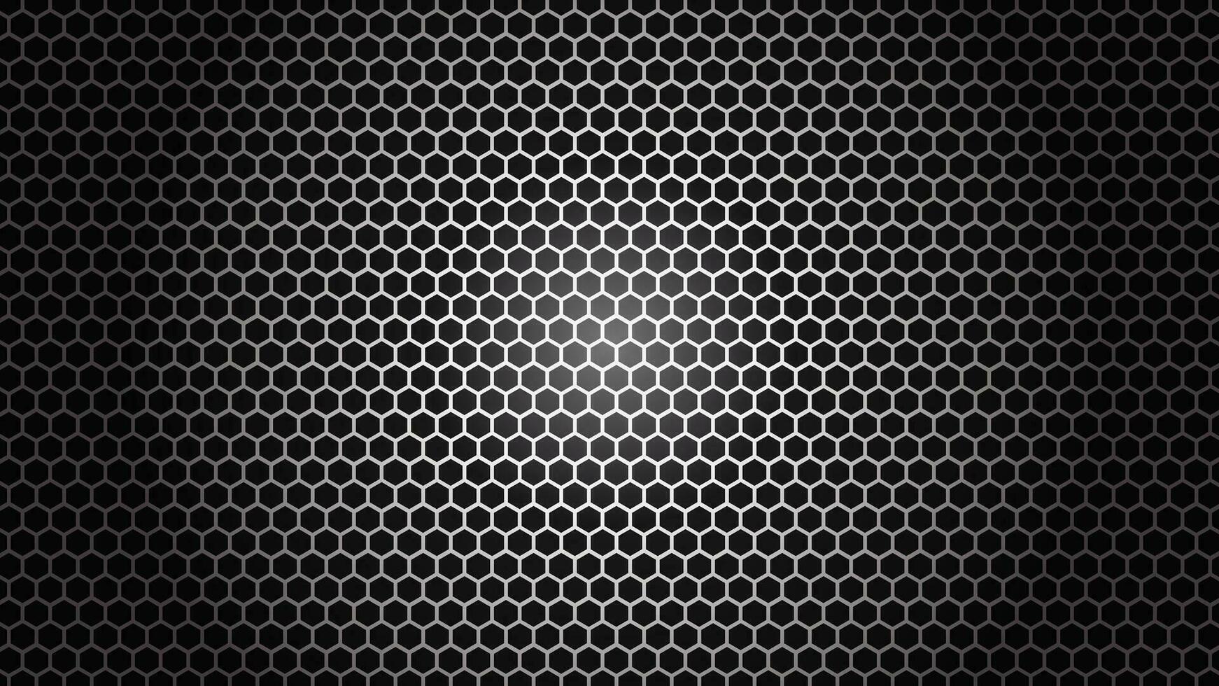 Carbon fiber texture sueface polygon black vector background