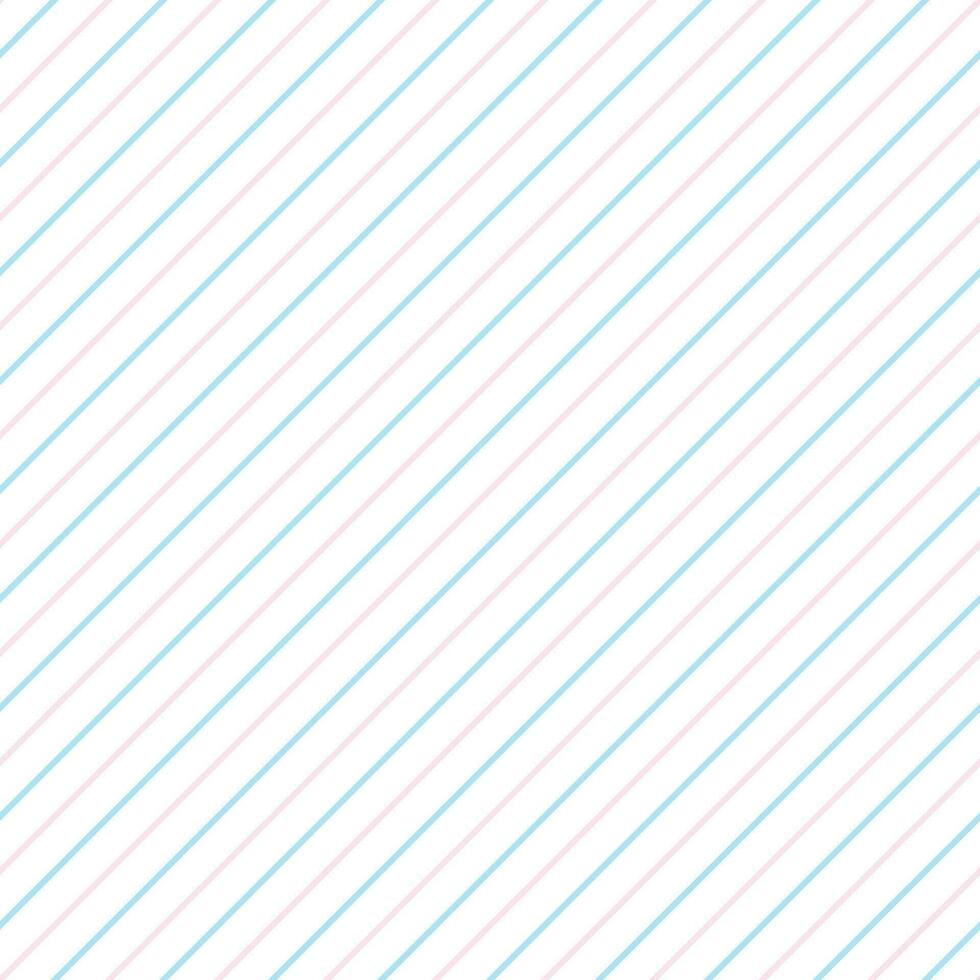 Diagonal Pink and Blue lines on white background vector