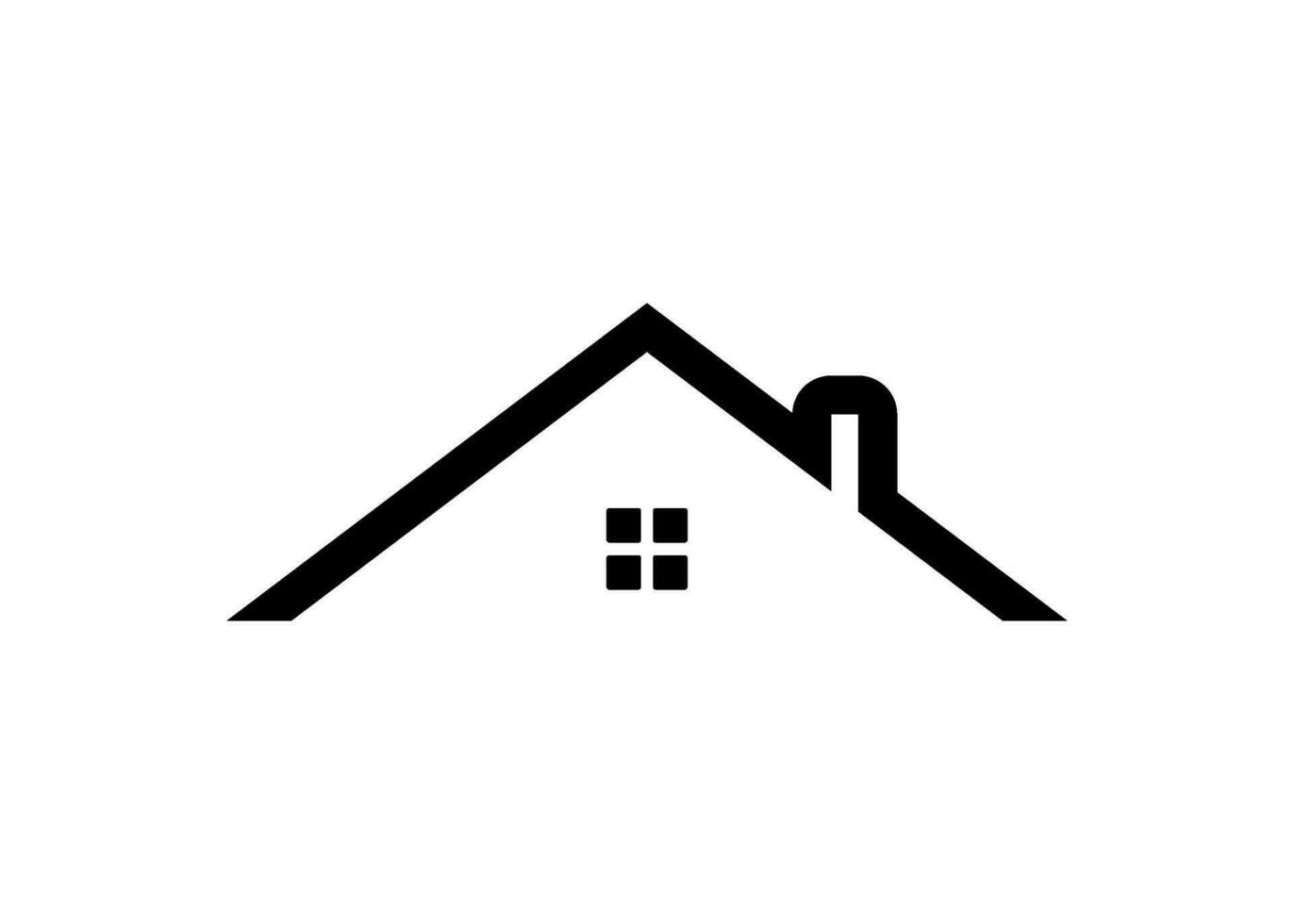 roof icon design vector isolated