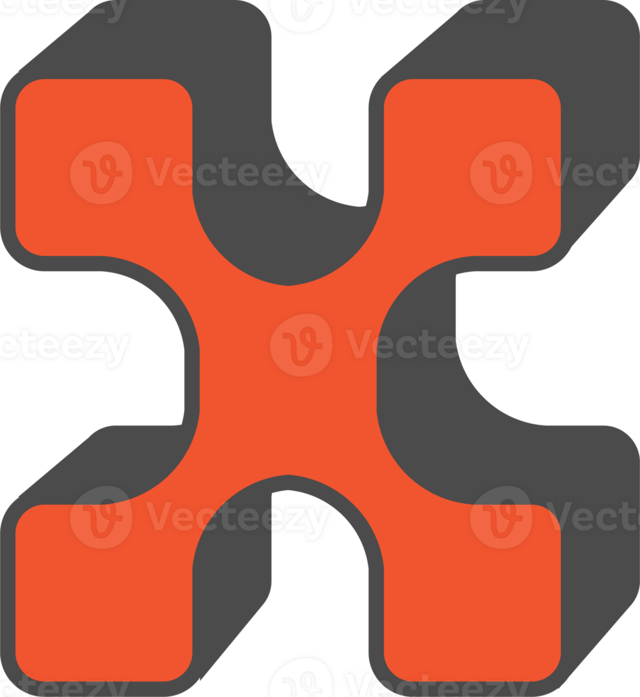 Abstract geometric element. Neobrutalism graphic shape. Minimal groovy Y2k retro sticker. Retro label. Simple png