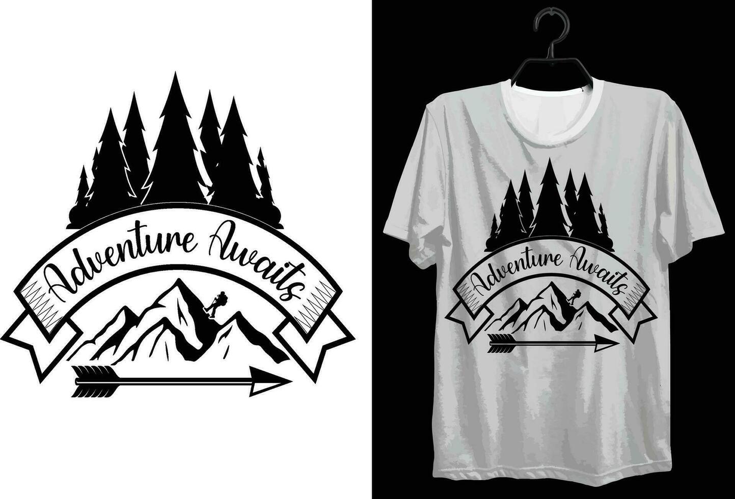 Camping T-shirt Design. Funny Gift Camping T-shirt Design For Camp Lovers. Typography, Custom, Vector t-shirt design. World All Camper T-shirt Design For Adventure.